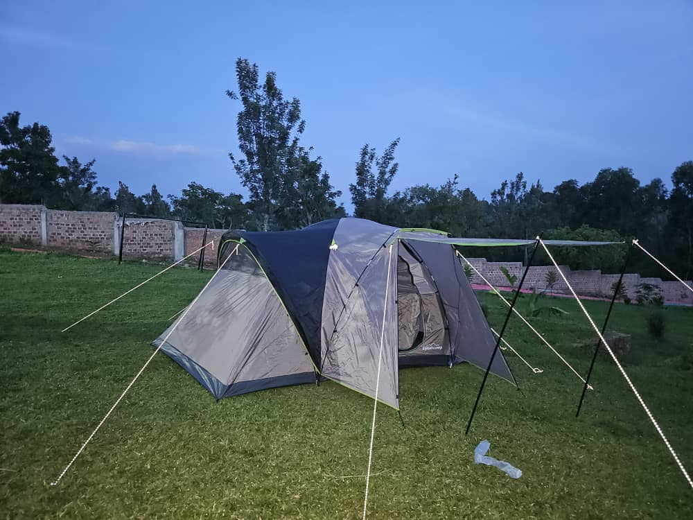 Tent camping on the CabHouse grounds